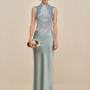 CHANTEL SKIRT - CELADON