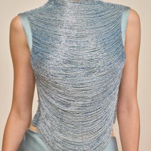 TARAJI TOP - CELADON