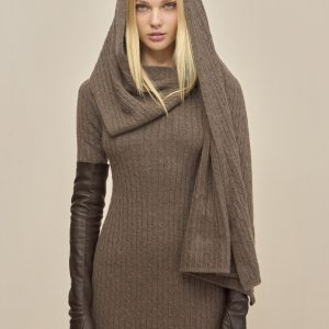 NATACHA DRESS - OTTER