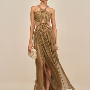 ALEXA GOWN - GOLD