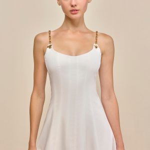 KENDRA DRESS - OFF WHITE