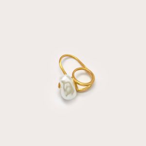 MARAIS RING - BRUSHED BRASS