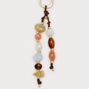 MERCIER KEY RING - SADDLE BAUBLE MULTI