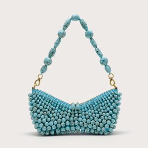 MERCIER MINI SHOULDER BAG - IBIZA TURQUOISE