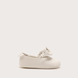 BABY MIMI BALLET FLAT - ANTIQUE WHITE