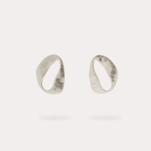 RUE MINI EARRING - ANTIQUE SILVER