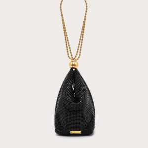 RUE WRISTLET BAG - BLACK