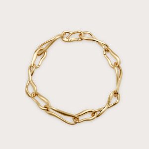 VERA NECKLACE - BRUSHED BRASS